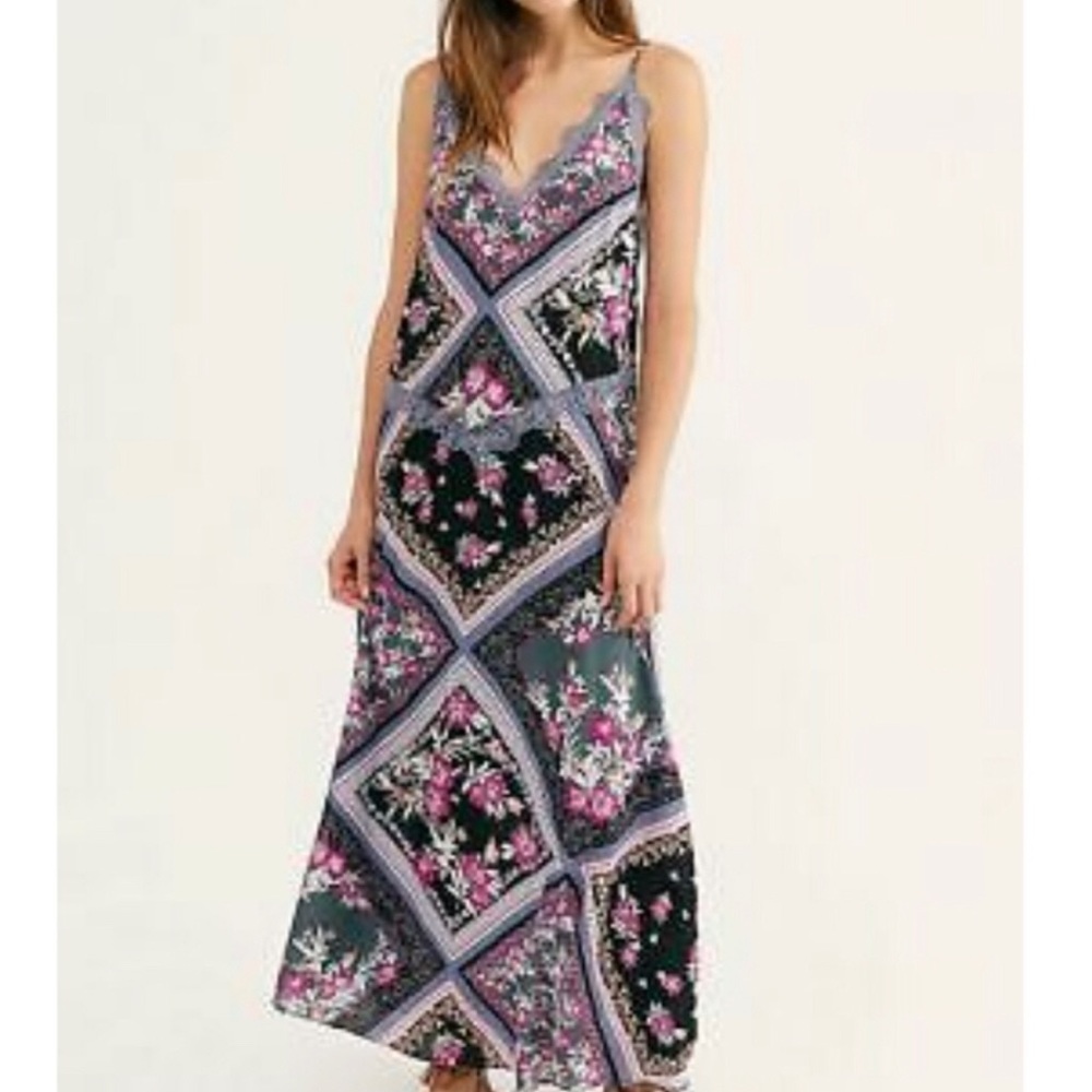 Free People Floral Maxi Dress